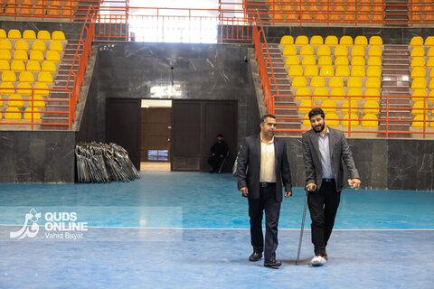 افتتاح مجموعه‌های ورزشی توسط رییس مجلس