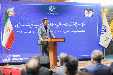 افتتاح مجموعه‌های ورزشی توسط رییس مجلس