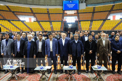 افتتاح مجموعه‌های ورزشی توسط رییس مجلس