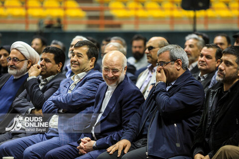 افتتاح مجموعه‌های ورزشی توسط رییس مجلس