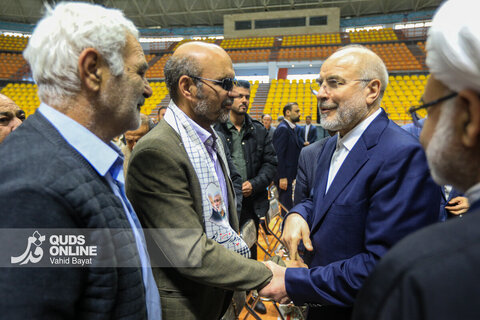 افتتاح مجموعه‌های ورزشی توسط رییس مجلس