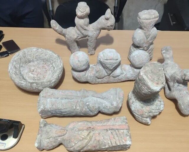 کشف اشیای تاریخی ۲۸۰۰ ساله در فریدون‌کنار