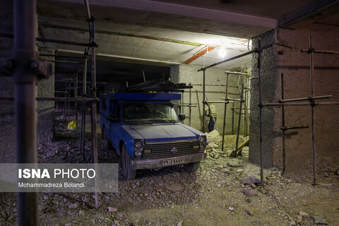 تصاویری از روند بازسازی ورزشگاه آزادی