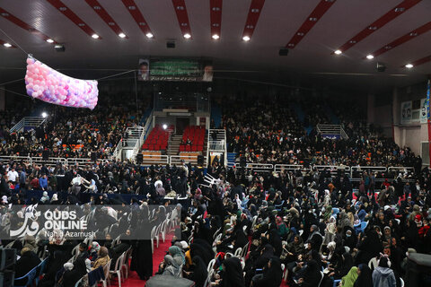 اجتماع بزرگ خانواده‌های مشهدی به مناسبت میلاد حضرت زهرا(س)