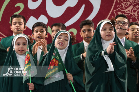 اجتماع بزرگ خانواده‌های مشهدی به مناسبت میلاد حضرت زهرا(س)