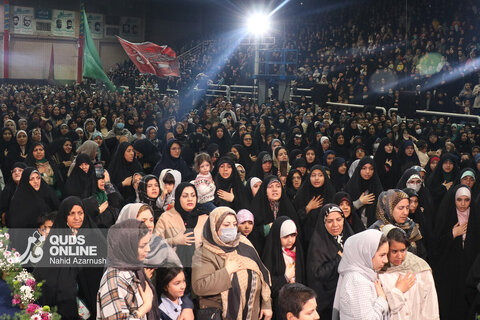 اجتماع بزرگ خانواده‌های مشهدی به مناسبت میلاد حضرت زهرا(س)