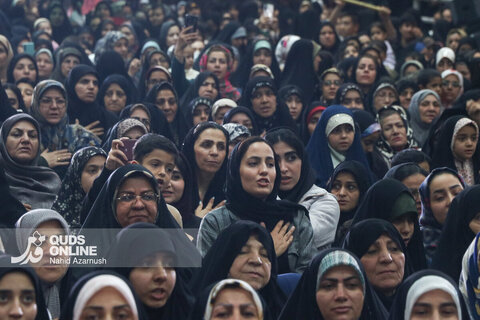 اجتماع بزرگ خانواده‌های مشهدی به مناسبت میلاد حضرت زهرا(س)