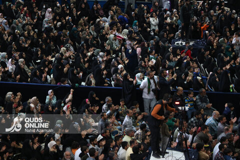 اجتماع بزرگ خانواده‌های مشهدی به مناسبت میلاد حضرت زهرا(س)