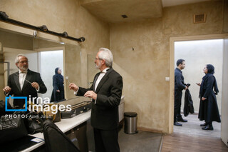 عکس روز | پشت صحنه  سومین کنسرت پاییزه ارکستر موسیقی ملی ایران