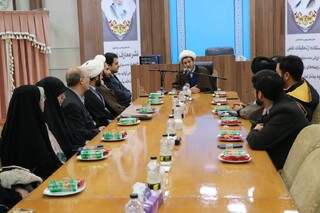 بازدید اعضاء مرکز پژوهشی تمدن اسلامی پیامبر اعظم (ص) قم از بنیاد پژوهش‌های اسلامی