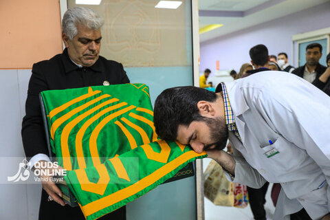 گزارش تصویری | پویش "آقا حساب کردند" - بیمارستان قائم مشهد