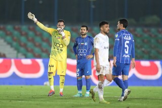 توقف بد موقع استقلال مقابل ملوان