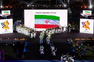 برگزاری افتتاحیه بازی‌های پاراآسیایی جوانان؛ درخشش فرزندان ایران در رژه ورزشکاران