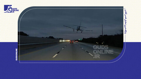 سقوط هواپیمای کوچک روی خودرو در فلوریدا آمریکا!