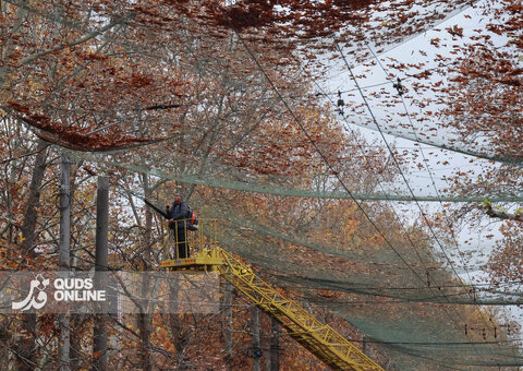 زندگی زیر تورهای ضد پهپاد