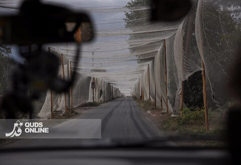 زندگی زیر تورهای ضد پهپاد