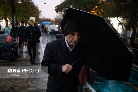 باران به تهران رسید