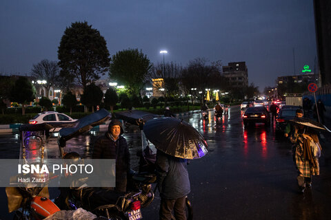 باران به تهران رسید