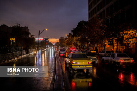 باران به تهران رسید