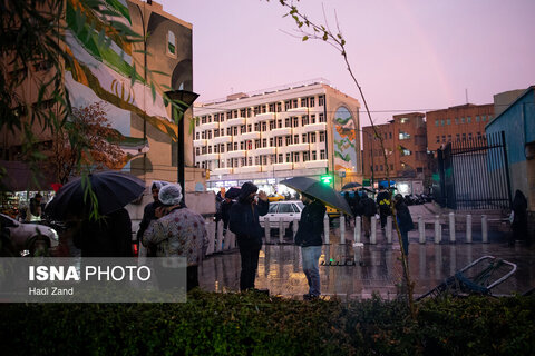 باران به تهران رسید