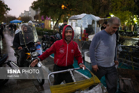 باران به تهران رسید