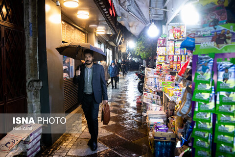 باران به تهران رسید