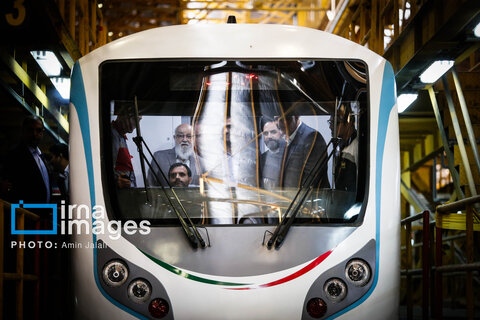 بهره برداری از دو رام قطار مترو ملی