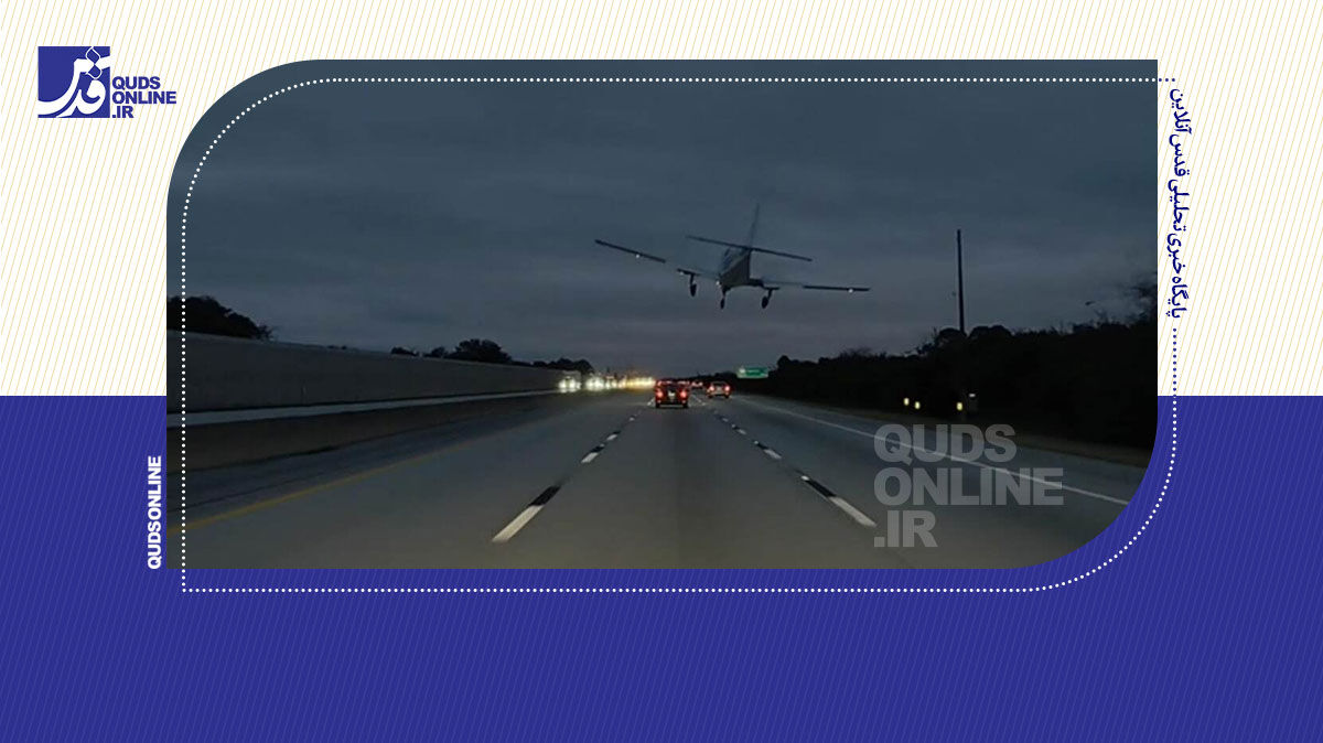 فیلم | سقوط هواپیمای کوچک روی خودرو در فلوریدا آمریکا!