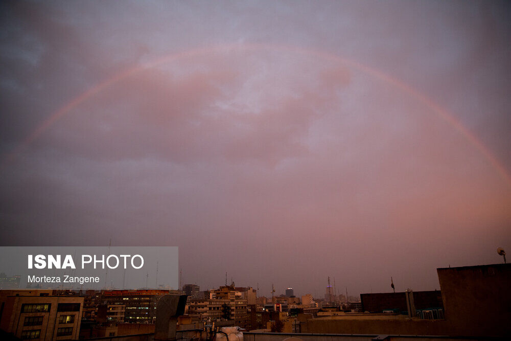 باران به تهران رسید