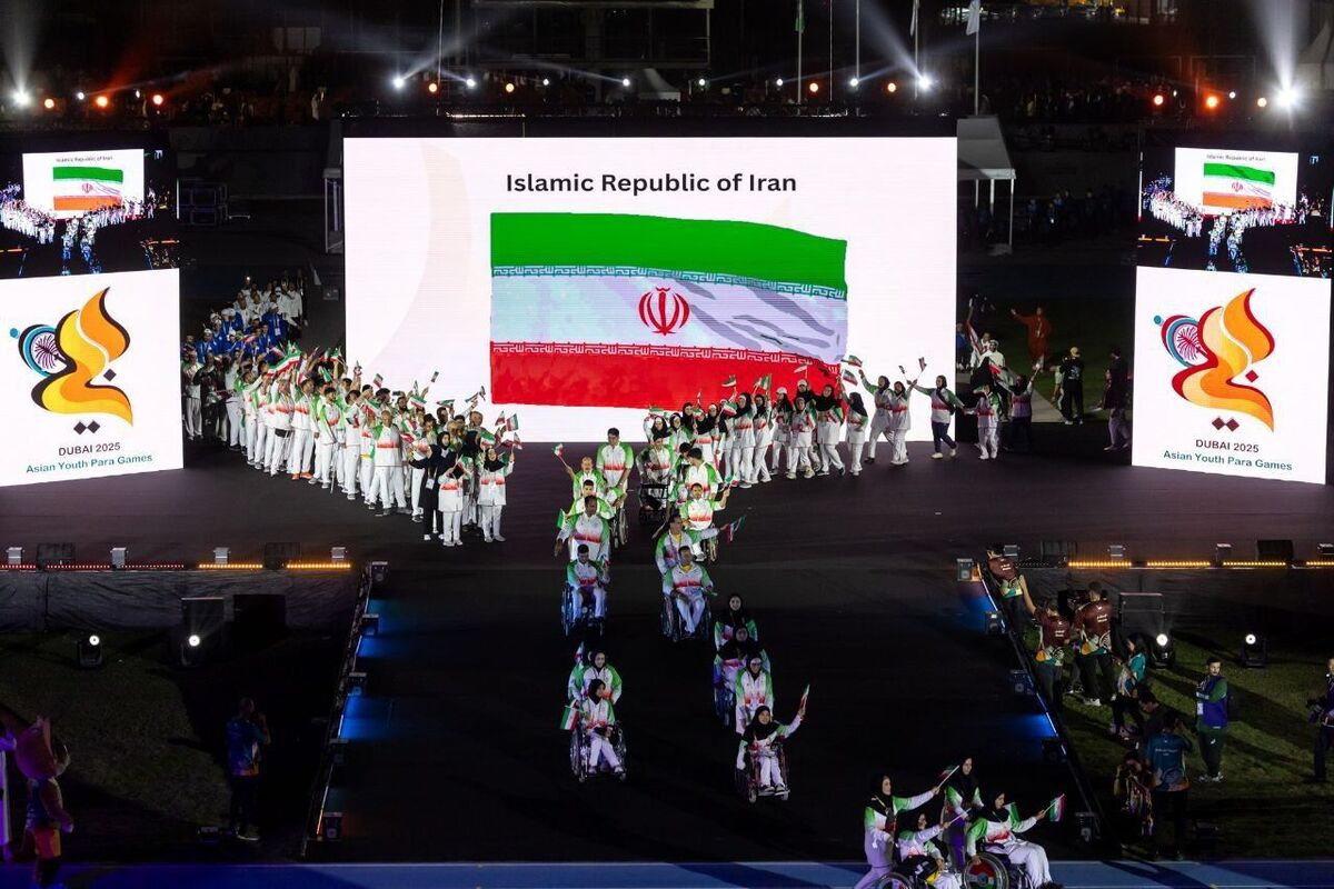 برگزاری افتتاحیه بازی‌های پاراآسیایی جوانان؛ درخشش فرزندان ایران در رژه ورزشکاران