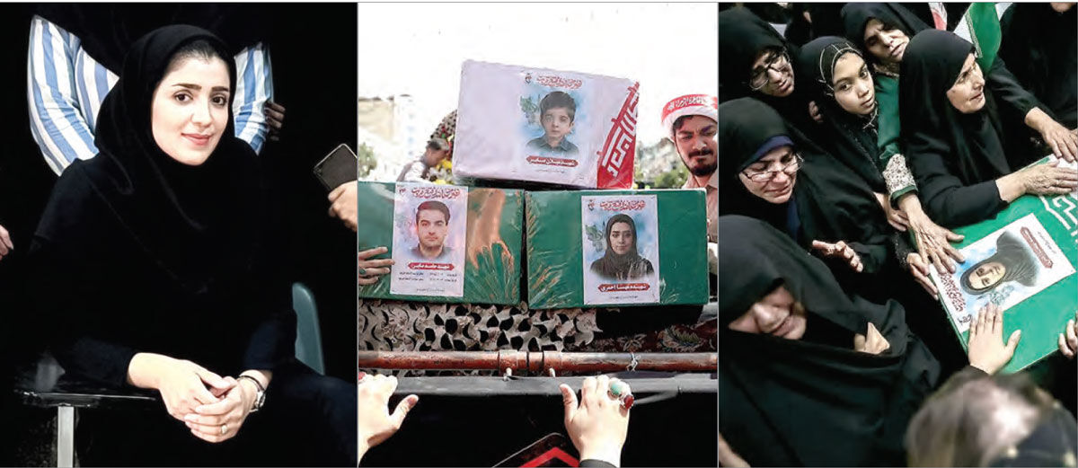 مادری که فدای مام میهن شد