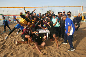 گزارش تصویری | مسابقات مرحله نیمه نهایی لیگ برتر والیبال ساحلی کشور