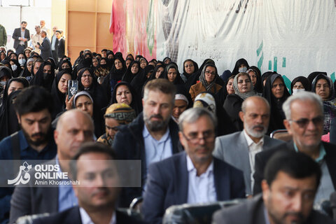 گزارش تصویری | افتتاح نیروگاه 1 مگاواتی خورشیدی - روستای فارمد