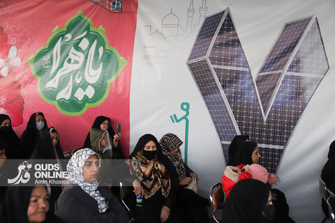 گزارش تصویری | افتتاح نیروگاه 1 مگاواتی خورشیدی - روستای فارمد