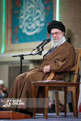 دیدار هزاران نفر از مداحان و ستایشگران اهل بیت(ع) با مقام معظم رهبری