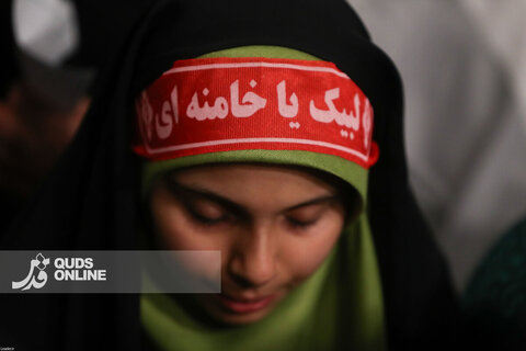 دیدار هزاران نفر از مداحان و ستایشگران اهل بیت(ع) با مقام معظم رهبری