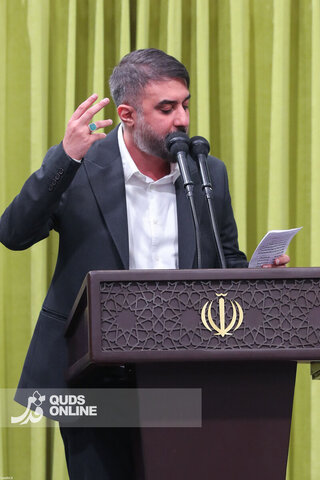 دیدار هزاران نفر از مداحان و ستایشگران اهل بیت(ع) با مقام معظم رهبری