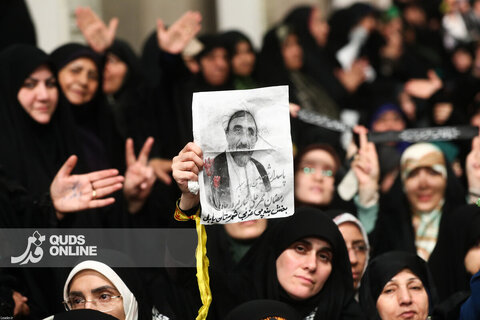 دیدار هزاران نفر از مداحان و ستایشگران اهل بیت(ع) با مقام معظم رهبری