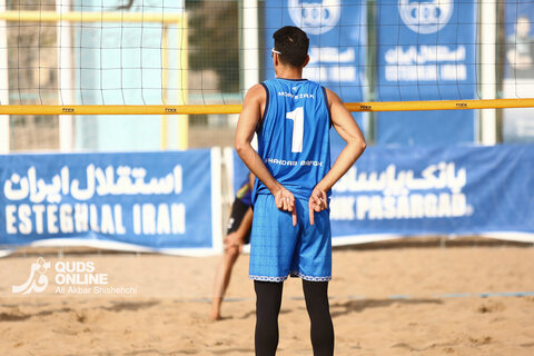 گزارش تصویری | مسابقات لیگ برتر والیبال ساحلی کشور