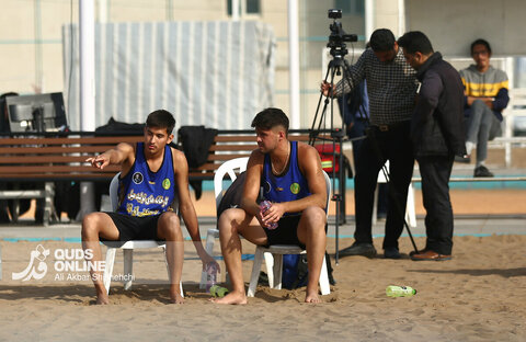 گزارش تصویری | مسابقات لیگ برتر والیبال ساحلی کشور