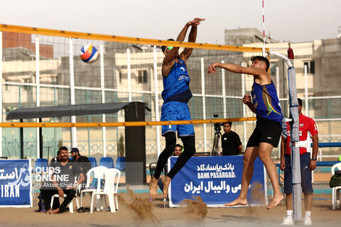 گزارش تصویری | مسابقات لیگ برتر والیبال ساحلی کشور