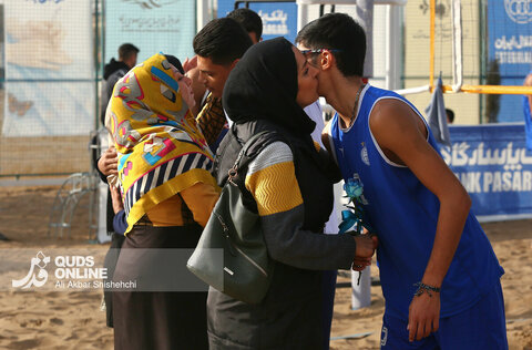 گزارش تصویری | مسابقات لیگ برتر والیبال ساحلی کشور