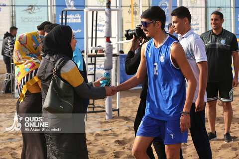 گزارش تصویری | مسابقات لیگ برتر والیبال ساحلی کشور