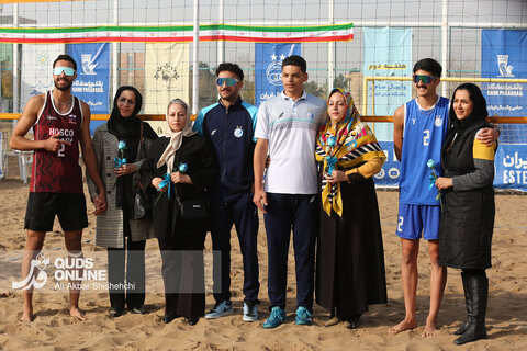 گزارش تصویری | مسابقات لیگ برتر والیبال ساحلی کشور