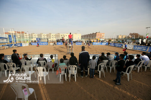 گزارش تصویری | مسابقات لیگ برتر والیبال ساحلی کشور
