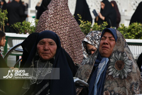 حال و هوای حرم مطهر رضوی در سالروز ولادت حضرت زهرا (س)