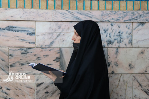 حال و هوای حرم مطهر رضوی در سالروز ولادت حضرت زهرا (س)