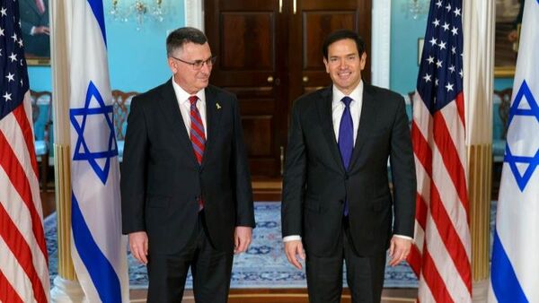 گفت‌وگوی وزرای خارجه آمریکا و رژیم صهیونیستی درباره اجرای طرح ترامپ در غزه