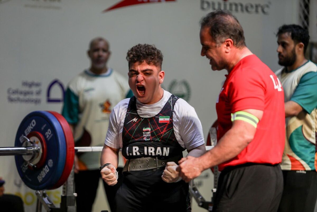 بازی‌های پاراوزنه برداری آسیا؛ میرزایی با رکوردشکنی طلایی شد