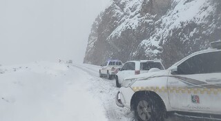 کهگیلویه و بویراحمد پس از ۳۰ ساعت بارش سنگین برف و باران